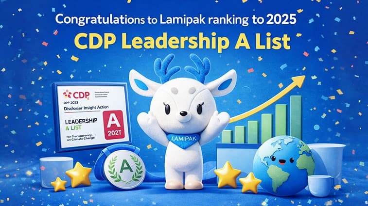 Congratulations to Lamipak ranking to 2025 CDP Leadership A List