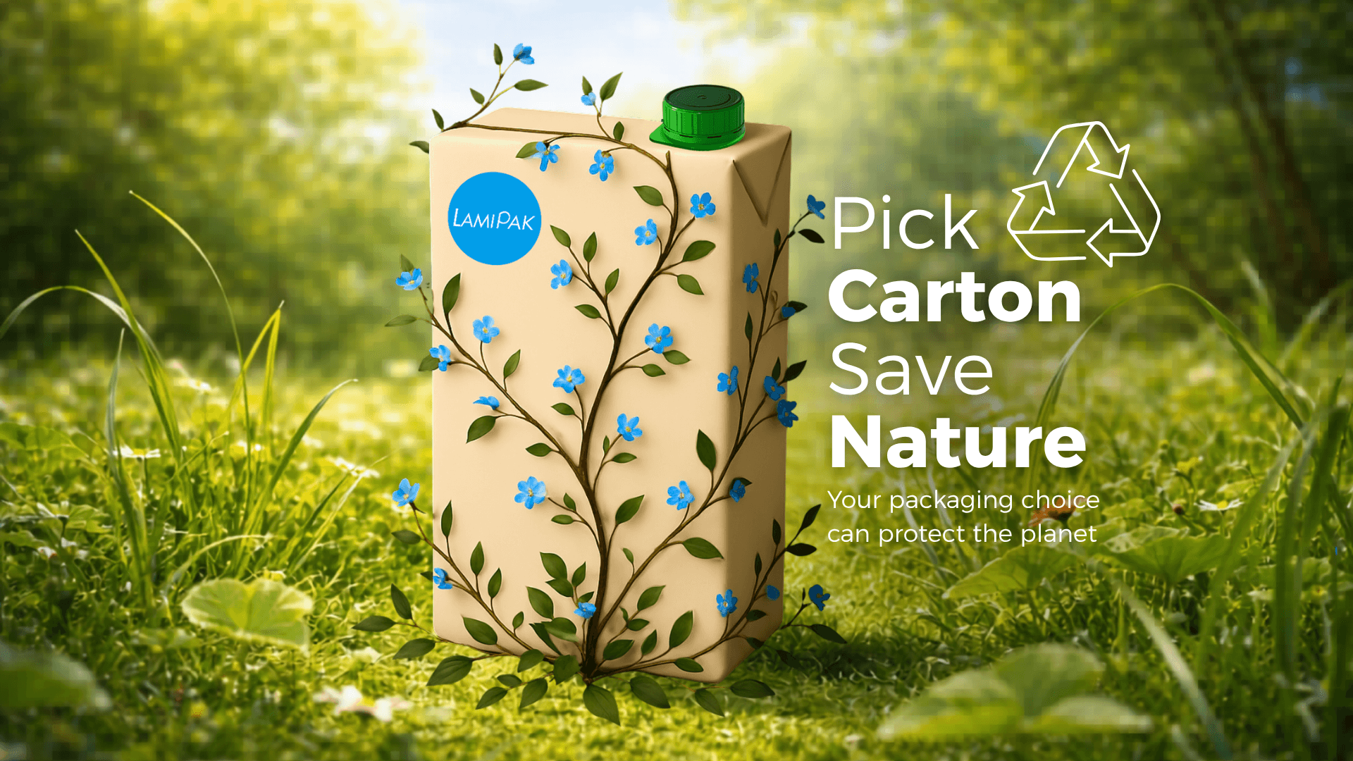 Pick Carton Save Nature