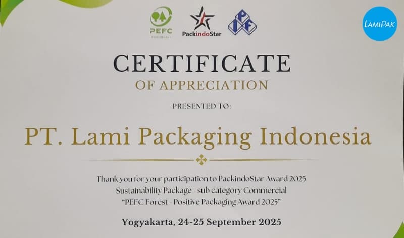 LamiPak Wins Dual Honors at PackindoStar Awards 2025