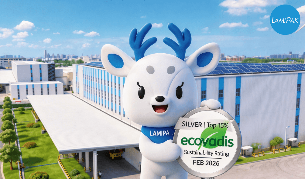Good News! Lamipak won 2026 EcoVadis Silver Medal!